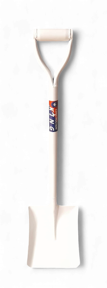 SPADE METAL WHITE SQUARE MOUTH