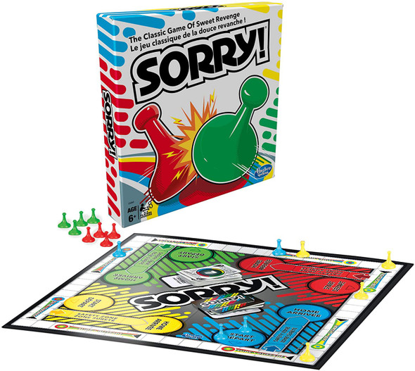 Game SORRY! Hasbro Family Board