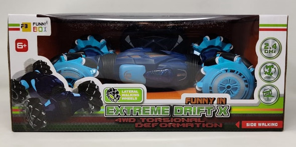 Toy Extreme Drift X 4WD Torsional Deformation Car Remote Control F-100 208037