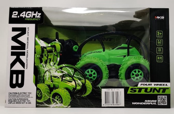 Toy MKB Four Wheel Stunt Car Remote Control F-191
