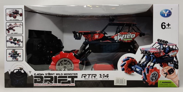 Toy Stunt Wild Monster Drift Car Remote Control F-68