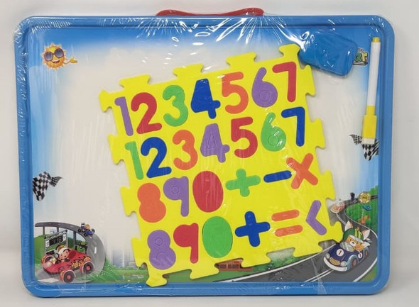 Toy Dry Erase Board First Class ABC 123 F-25