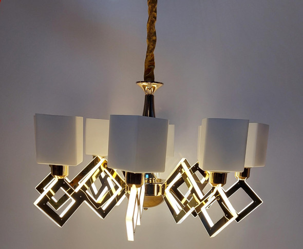 CHANDELIER LED P8029-8 with REMOTE CONTROL