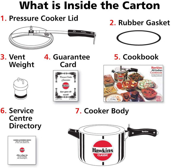 PRESSURE COOKER CL8W HAWKINS CLASSIC 8LT WIDE