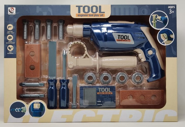 Toy Tool Engineer Tool Play Set F-178