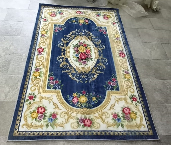 FLOOR MAT 79" X 56" YR728 RUG CARPET 140X200CM / JH086