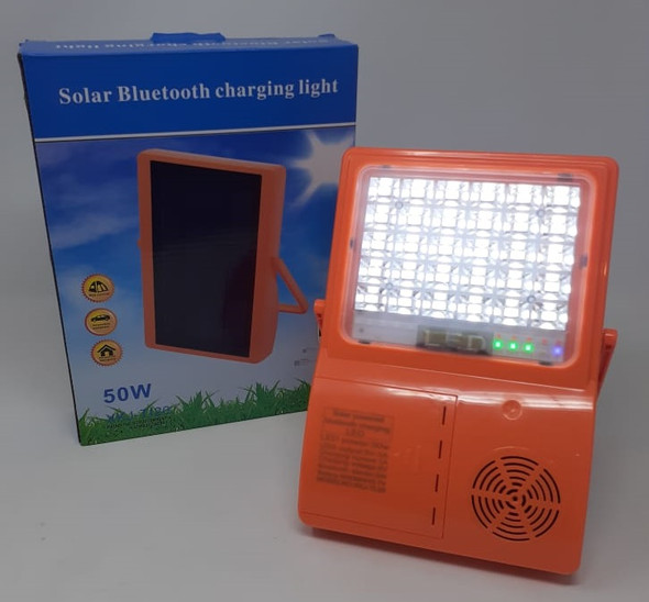 SOLAR LAMP LED WITH BLUETHOOT CHARGING 50W XKJ-TI20