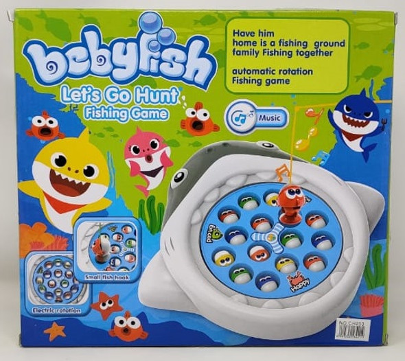 Toy Baby Fish Let's Go Hunt Fishing Game 15PCS CH250