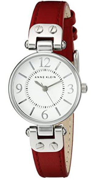 Watch Anne Klein Women's Leather Red Strap 9443WTRD