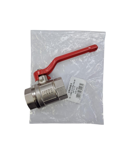LEVER VALVE 3/4" NICKLE CRONEX CXP5562