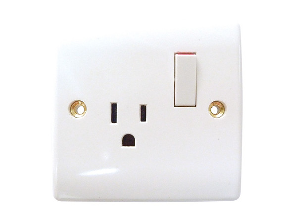 SWITCH SOCKET OUTLET DUPLEX 15 AMPS SINGLE CXE7046 CRONEXRABO