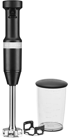 BLENDER KITCHENAID KHBV530B VARIABLE SPEED CORDED HAND BLENDER MATTE BLACK 1Y