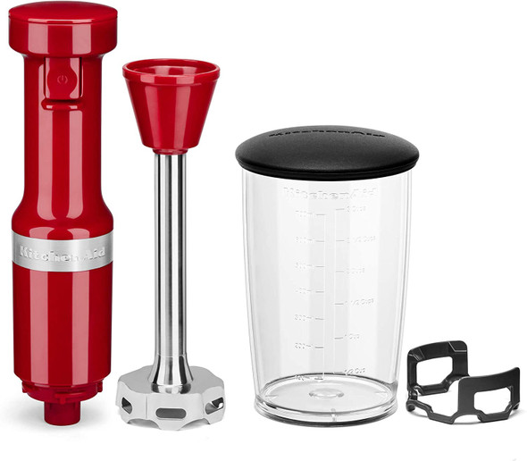 BLENDER KITCHENAID KHBV53ER VARIABLE SPEED CORDED HAND BLENDER EMPIRE RED 1Y