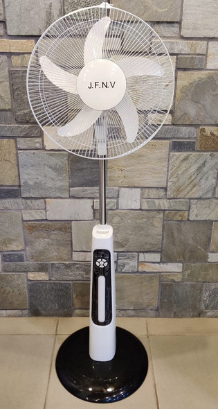 FAN 16" J.F.N.V 300-16 K300A SOLAR RECHARGEABLE FLOOR AC/DC DUAL POWER FAN 16" J.F.N.V 300-16 K300A SOLAR RECHARGEABLE FLOOR AC/DC DUAL POWER