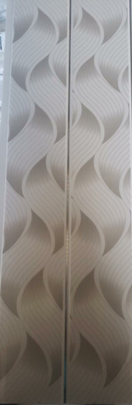 CEILING PVC 19.5' X 8" WHITE & GREY #HM15-15