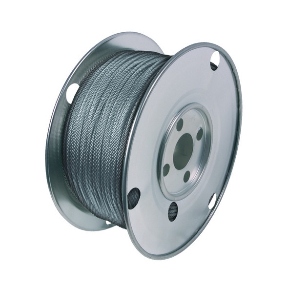 WIRE ROPE GALVANIZED CABLE 1/4" #82045 BEN-MOR SOLD BY FT