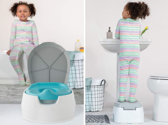 Potty Seat & Step Stool Summer 2 in 1