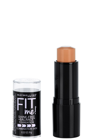 Makeup Foundation Stick Maybelline Fit Me Shine Free  / Pure Beige 235 / Pure Beige 235 Makeup Foundation Stick Maybelline Fit Me Shine Free  / Pure Beige 235 / Pure Beige 235