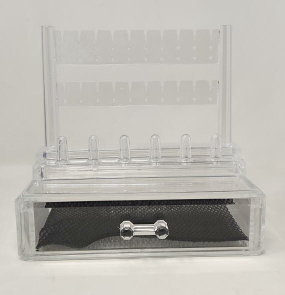 COSMETIC ORGANIZER SF-2194-1 CLEAR COSMETIC ORGANIZER SF-2194-1 CLEAR