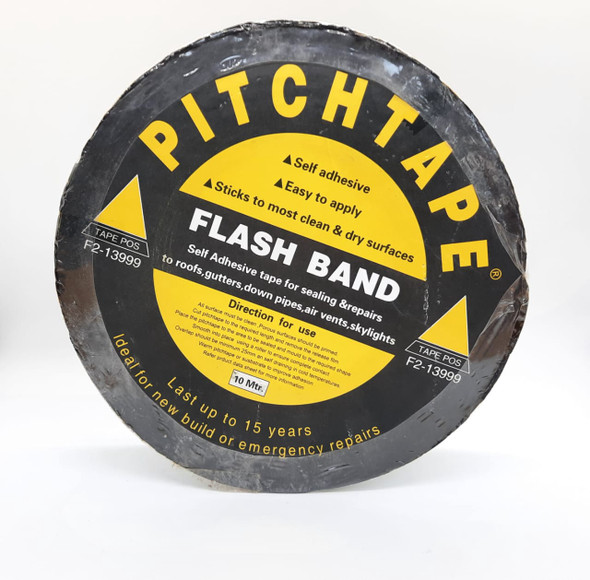FLASH BAND 10 METRE X 50MM 2" PITCHTAPE ROLL