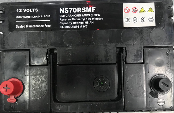 BATTERY POWERMASTER 14 PL. NS70RSMF 950CA 68AH (NS70RH)