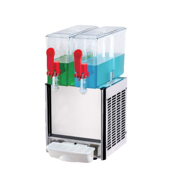 BEVERAGE JUICE DISPENSER DOUBLE 10L LSJ10LX2 COLD MIXER