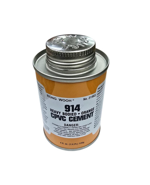 CPVC PASTE CEMENT 1/4PT 914 HEAVY BODIED