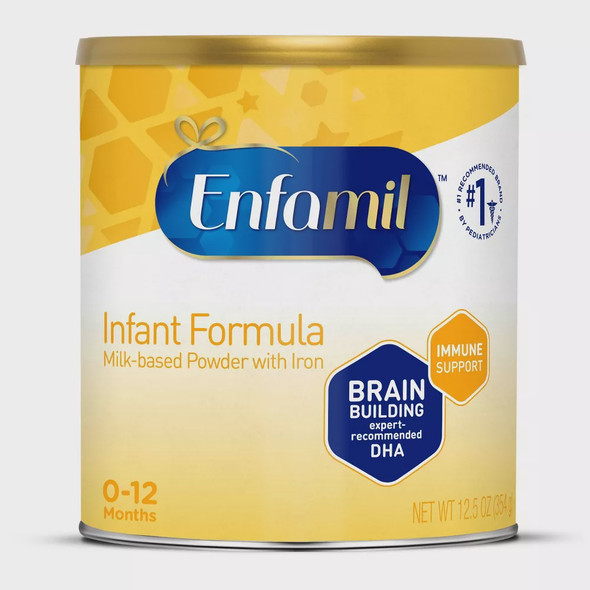 ENFAMIL INFANT FORMULA INFANT 0-12 Months 12.5oz 354g ENFAMIL INFANT FORMULA INFANT 0-12 Months 12.5oz 354g