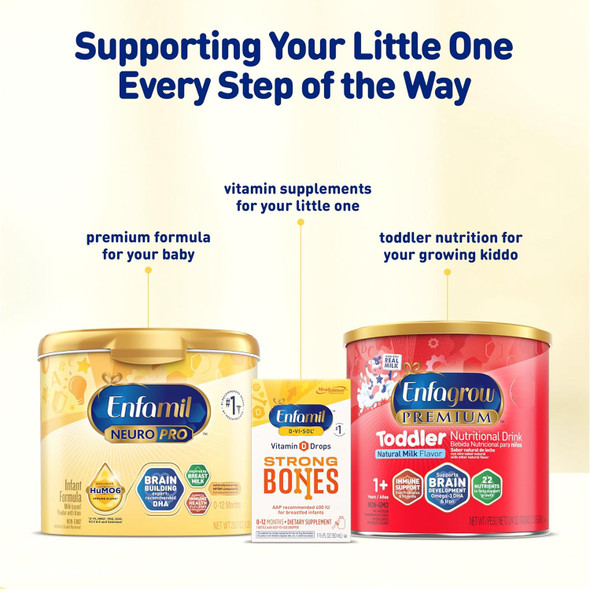 ENFAMIL INFANT FORMULA NEURO PRO 0-12 Months 31.4oz 1.96lb 390g ENFAMIL INFANT FORMULA NEURO PRO 0-12 Months 31.4oz 1.96lb 390g