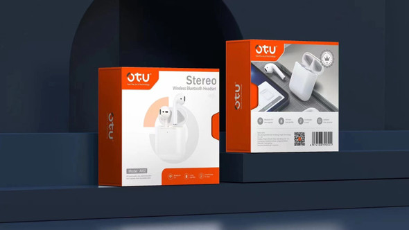 HEADPHONES WIRELESS EARPHONE OTU AI-02 TRUE WIRELESS STEREO EARBUDS