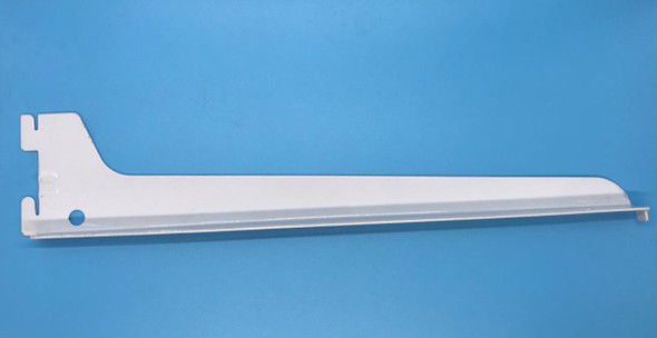 METAL STRIP HOOK BRACKET 14" #10433 H/D WHITE EACH