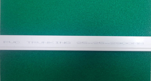 TRUNKING 25MM X 25MM PVC 9.5FT NO BRAND