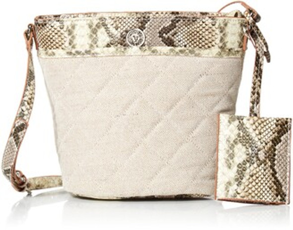 Anne Klein Quilted Double Zip Crossbody