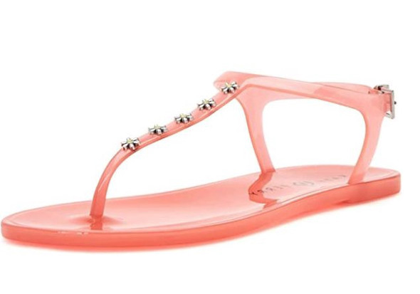 Footwear Women's Katy Perry Geli-T Strap Flat Sandal Pink
