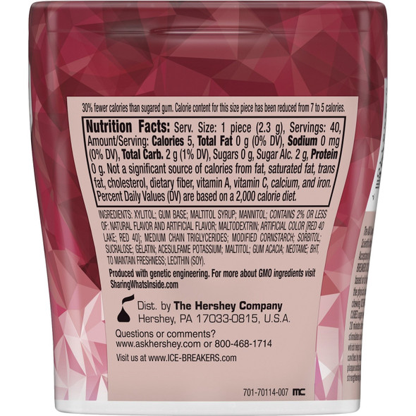 ICE BREAKERS ICE CUBE CINNAMON SUGAR FREE GUM 40-PIECES ICE BREAKERS ICE CUBE CINNAMON SUGAR FREE GUM 40-PIECES