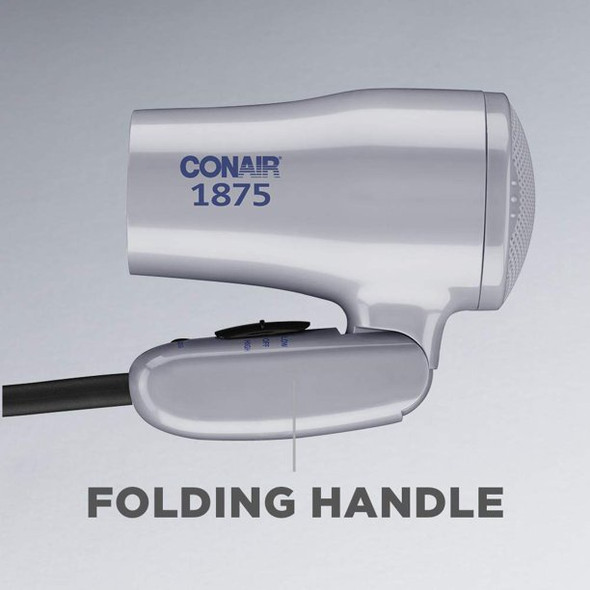 HAIR DRYER CONAIR 127NPR COMPACT STYLER FOLDING 1875W
