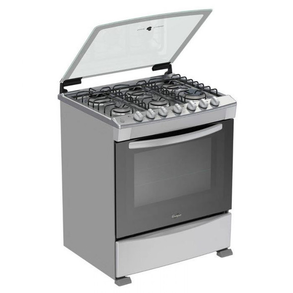 STOVE 6 BURNER WHIRLPOOL LWF7419D 30" STAINLESS STEEL 1Y