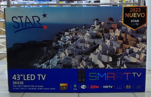 TELEVISION STAR 43" SK43S 2023 FHD SMART LED