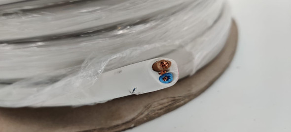 CABLE 2.5MM 2CORE FLAT TURKEY ELAND/VK/TFK  WITH EARTH  YARD