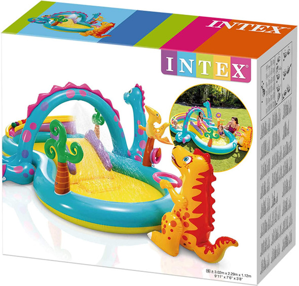 POOL INTEX 57135NP DINOLAND PLAY CENTER POOL INTEX 57135NP DINOLAND PLAY CENTER