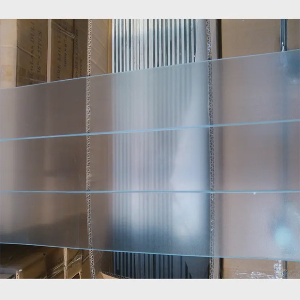 LOUVRES GLASS 30" X 4" FROSTED