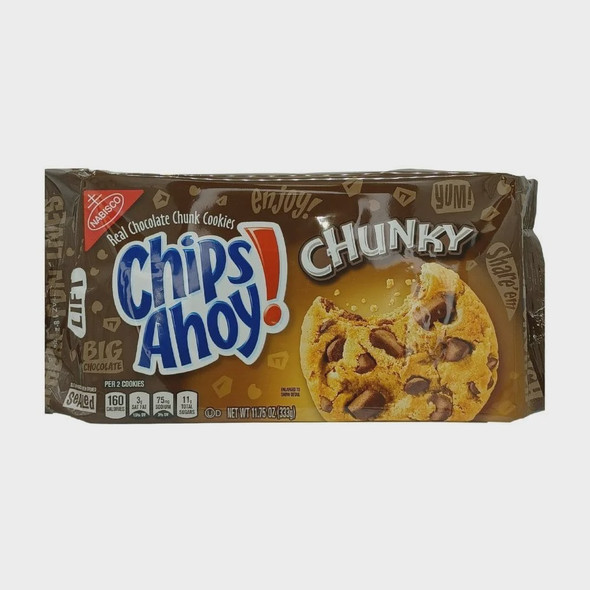 NABISCO CHIPS AHOY! CHUNKY COOKIES 11.75oz 333g