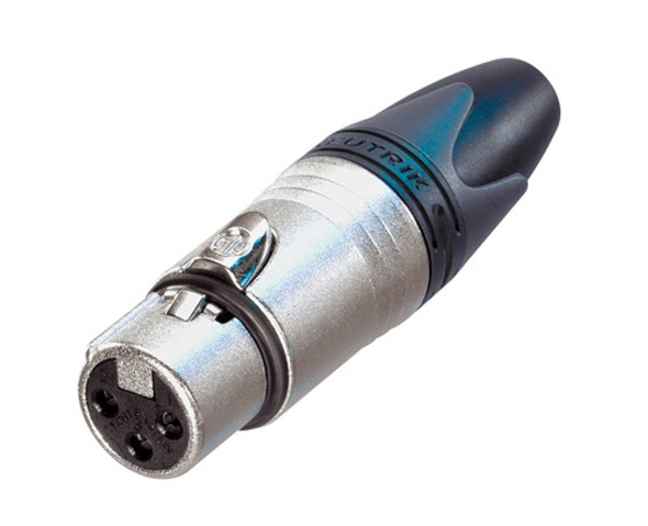 PLUG XLR FEMALE NEUTRIK NC3FXX H/DUTY