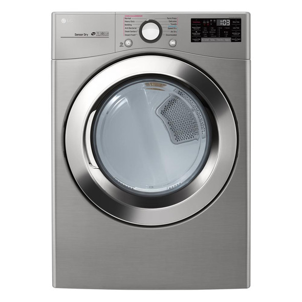 DRYER LG DLGX3701V GAS SMART WIFI STEAM ENGLISH PANEL