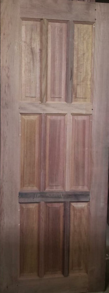 DOOR PURPLE HEART 30" X 80"  PANEL DOOR PURPLE HEART 30" X 80"  PANEL