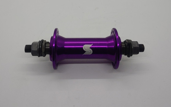 BICYCLE HUB ALLOY FRONT COLORED SINGH'S SUNSET