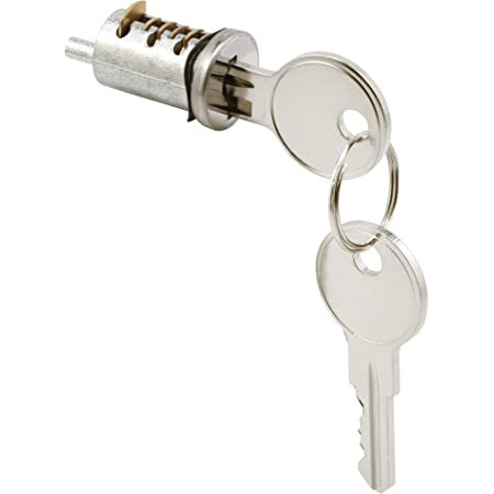 SLIDING GLASS DOOR LOCK CYLINDER WITH KEY ONLY