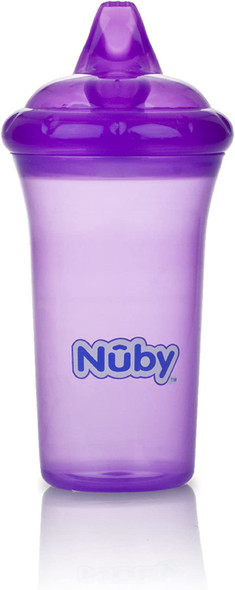 Baby Nuby Sippy Cup No-Spill with Dual-Flo Valve 1pc Assorted Baby Nuby Sippy Cup No-Spill with Dual-Flo Valve 1pc Assorted