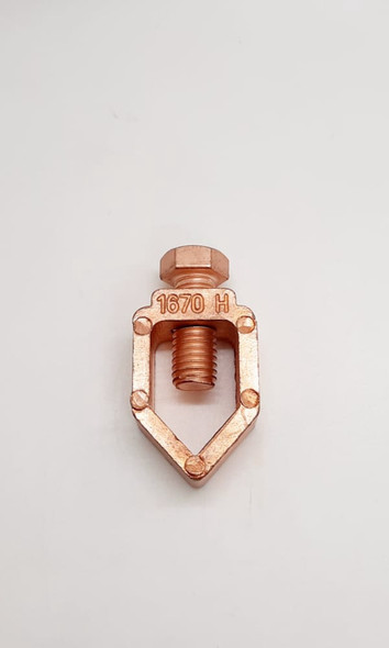 EARTH CLAMP COPPER 1670 H EARTH CLAMP COPPER 1670 H