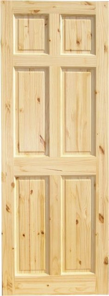 DOOR PINE 32" X 80" INTERIOR KNOTTY